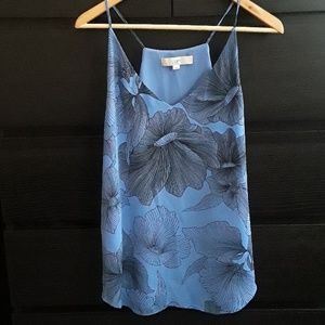Blue Tank Top - Ann Taylor LOFT